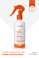 SKIN PROTECTION 50+SPF Hyaluronic Acid Yoğun Bakım Güneş Losyonu Sprey 200 ML